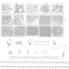 1 Caja De Materiales Para Joyas, Collar, Pulsera, Kit
