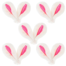 20St Zachte Rabbit Ear Charm Voor En Paasdecoratie