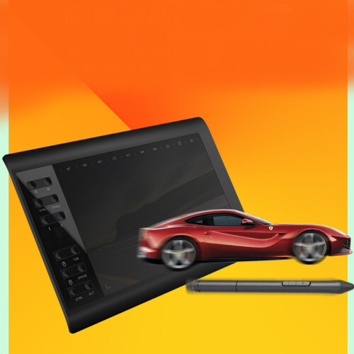 Tableta Gráfica Digital Para Teléfono Y Computadora Negro 2