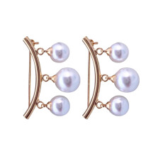 2 Unidades Broche Arco Con Perla Para Ropa Accesorio Chicas Banquete