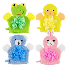 4 Toallas Dibujos Guantes Cómodos Para