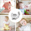 Crystal Baby Stroller Decor, De Fiesta Para Bebé 10