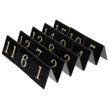 15 Pièces Marqueurs De Table Multifonction En Forme De V