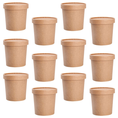 25 Ensembles De Bols À Soupe Avec Couvercles ( )