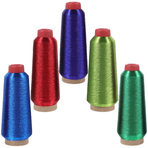5 Rouleaux Fil Multifonction Pour Broderie Point De Croix