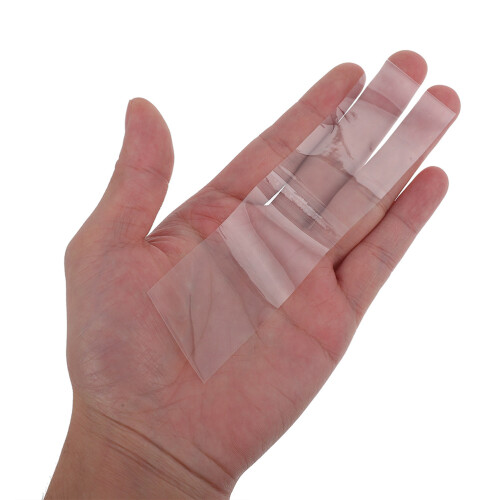 200 Pièces Rétractables Transparentes Pour Bouteilles Pots 2