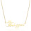 Baby Lettre Mode Clavicule 1 Pièce 3