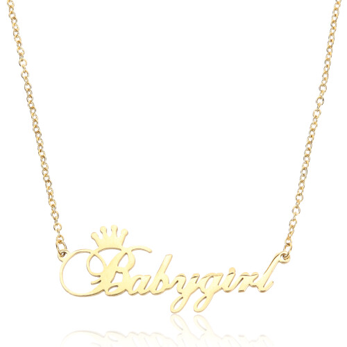 Baby Lettre Mode Clavicule 1 Pièce 2
