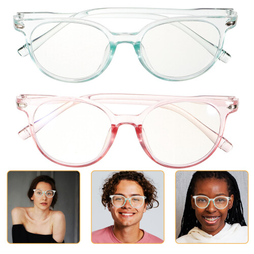 2 Pièces Lunettes Anti- Lunettes De Simples 1