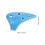 2 Pièces Colliers Ocarina 6 Trous Instrument De 11
