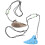 2 Pièces Colliers Ocarina 6 Trous Instrument De 8