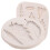 2Pcs White Silicone Leaf Molds for Cake Baking DIY Candy Chocolate 1