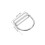 2 Pièces Attache Ceinture Plomb Acier Inoxydable D 3