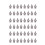 110Pcs Silver Screwback Cone Spikes Studs for Shoe Replacement 6