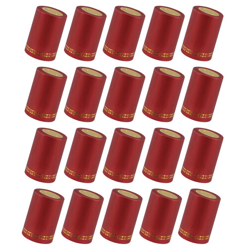 200 Pièces 32 Mm Bouchon Couvercle Scellé Gaine Rétractable