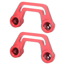 Heavy-duty Windshield Light Bracket for Jeep JLU JL 2018‑2022 Red Finish