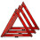 Triangle De Routier Réfléchissant 3 Pièces 3