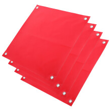 4 Pièces Routière En Pvc Urgence Avertissement