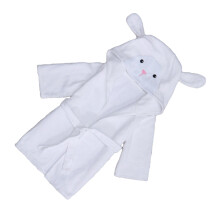 Robe De Bain En Peluche Bébé Unisexe À Coton M (2-3 Ans)