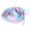 2Pair Colorful Gradient Athletic Shoe Laces Flat Stretch Shoe Strings 1