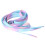2Pair Colorful Gradient Athletic Shoe Laces Flat Stretch Shoe Strings 7