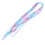 2Pair Colorful Gradient Athletic Shoe Laces Flat Stretch Shoe Strings 6