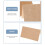 35 Pièces Présentoir Carte De Visite Pliable Kraft 11