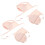 One Pair Washable Adjustable Armpit Pads Neutral 1