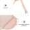 One Pair Washable Adjustable Armpit Pads Neutral 8