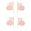 One Pair Washable Adjustable Armpit Pads Neutral 7