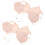 One Pair Washable Adjustable Armpit Pads Neutral 5