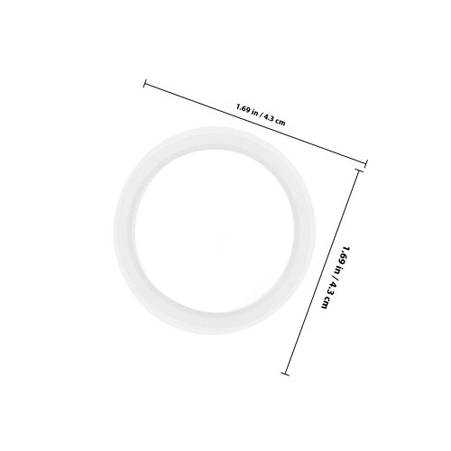 10Pcs Silicone Bathtub Drain Plug Gaskets Basin Seal Ring Washer 1
