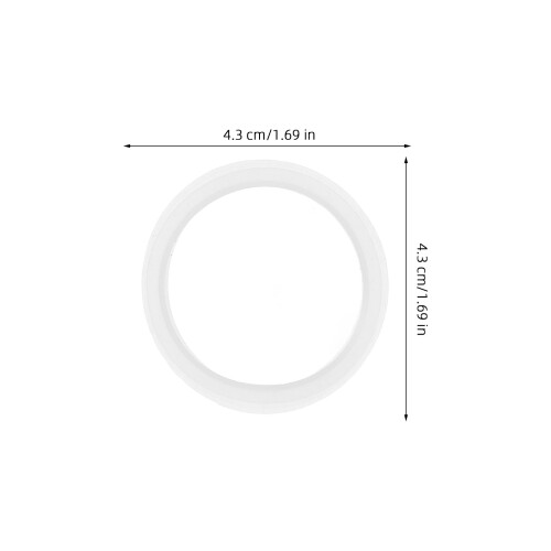 10Pcs Silicone Bathtub Drain Plug Gaskets Basin Seal Ring Washer 2
