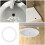 10Pcs Silicone Bathtub Drain Plug Gaskets Basin Seal Ring Washer 9