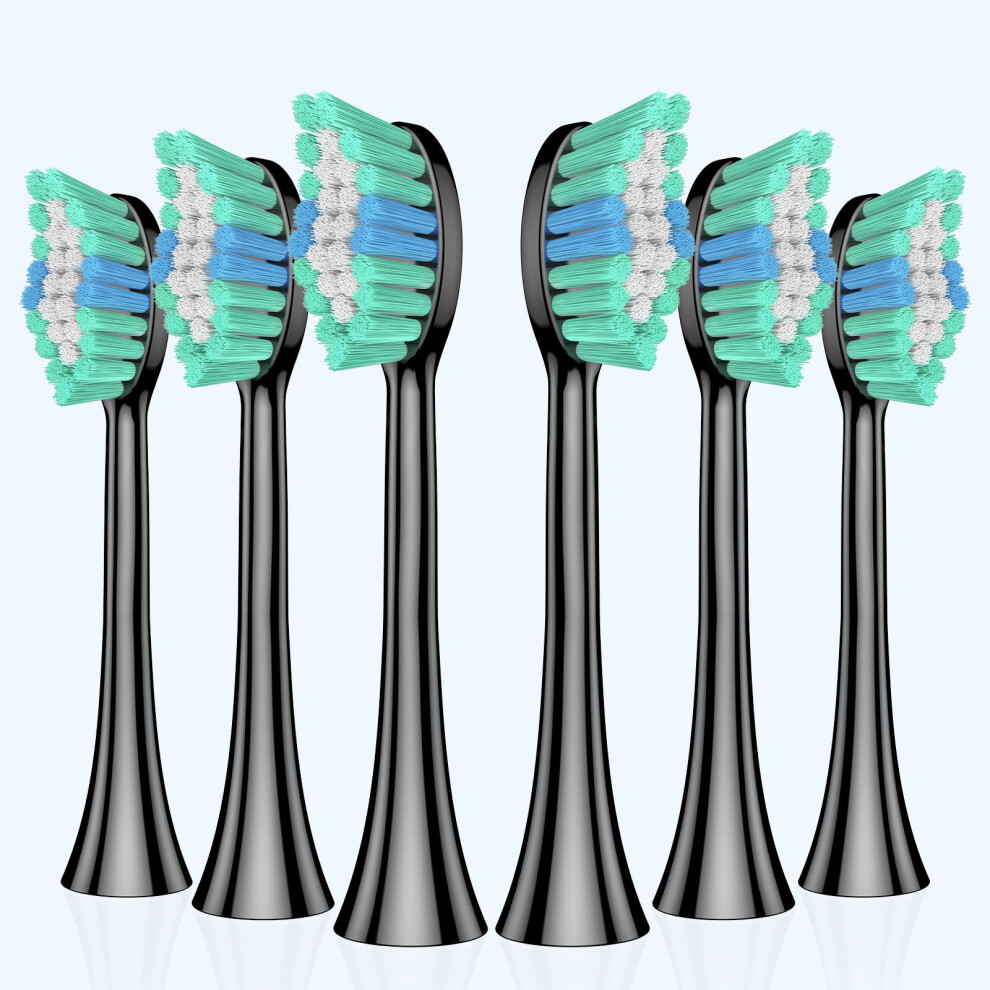Iplusmile 6 Pcs Replacement Sonic Electric Toothbrush Heads For