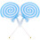 2Pcs Large Simulation Lollipop Props For Photography Fake Model 5