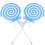 2Pcs Large Simulation Lollipop Props For Photography Fake Model 8