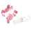 One Set Copper Wire LED String Lights In American Flag Shape 4