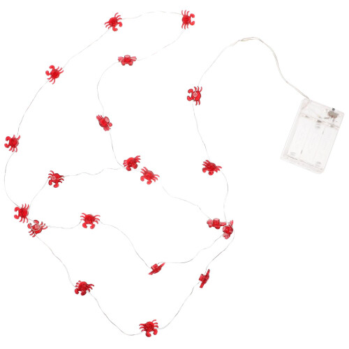 20 Led String Light With Crab Modeling Creative Lamp