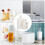 4Pcs Refillable Plastic Holy Water Bottles Catholic Religious Props 6