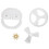 Adjustable Round Candy Dispenser Wheel Replacement For Gumball Machine 11