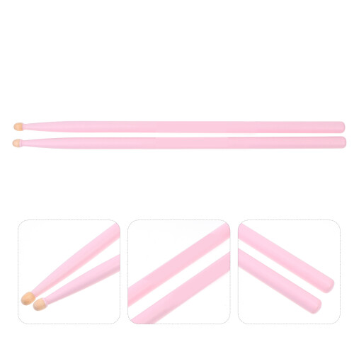 2 Pairs Maple Wood Drum Sticks For Percussion Instruments 2