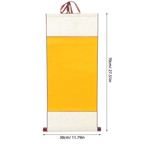 Blank Calligraphy Paper Multi-Function Chinese Painting Scroll 1