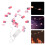 1 Set Copper Wire Led String Lights In American Flag Shape No Battery 3
