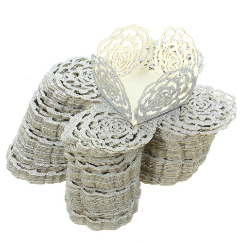 50Pcs Chocolate Paper Holders Truffle Cups Candy Wrapping 2