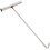Manhole Cover Hook Heavy Duty Puller Handle For Moving Lid Silver 3