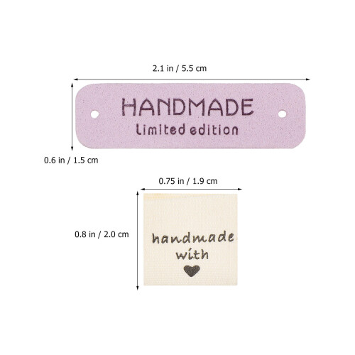 60 Pcs Personalized And Cloth Sewing Labels For Clothes Bags 1