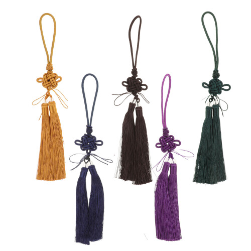 5 Pezzi Pompon Nodo Per Spada Kung Fu Da Te