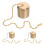 3 Pezzi Speggicandele In Ottone Con Per Lampade A Olio 10