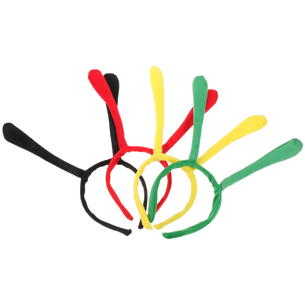 4 Pezzi Fascia Con Orecchie A A Cartoon-image